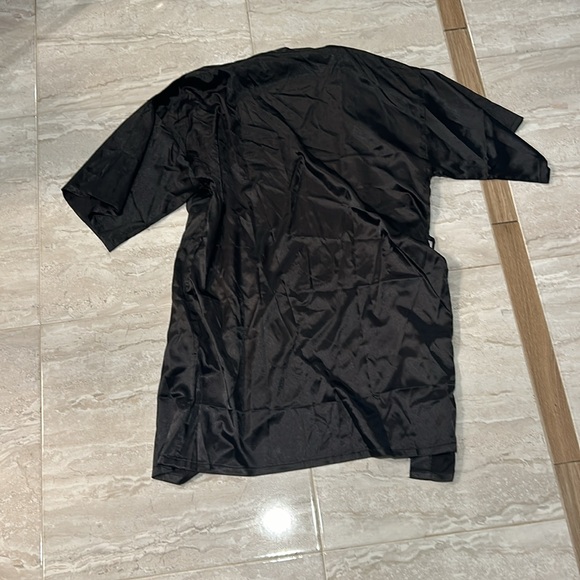 Black Silk Coverup - Picture 2 of 2